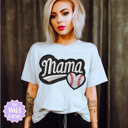 Mama FAUX Sport Patch